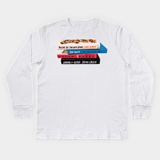 Book stack Kids Long Sleeve T-Shirt